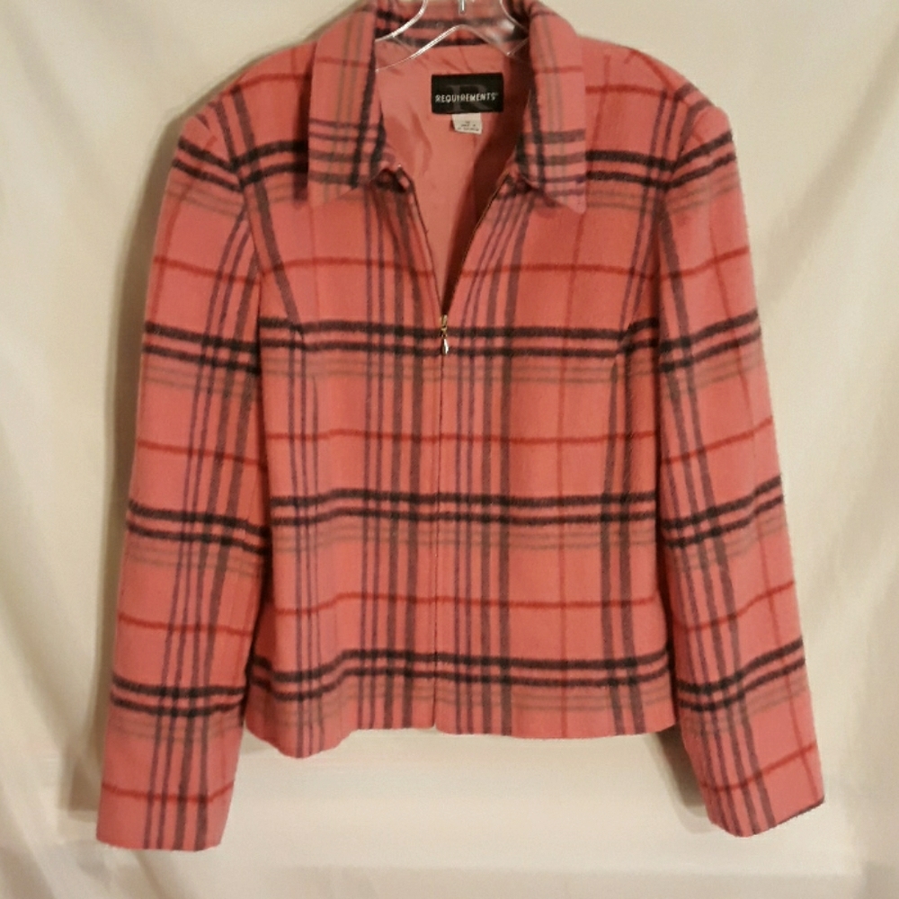 Requirements Pink Jacket. Gently worn.